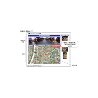 gooラボ、地図と動画が連動した「ウォークスルービデオシステム」の対象エリアを拡大 画像