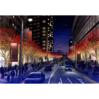 【クリスマス】六本木ヒルズの10周年記念イルミネーション 画像