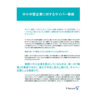 中小・中堅企業へのサイバー脅威は「単一」ではない 画像