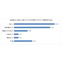 年末年始のネットショッピング、「サイトに危しさを感じた」4割「それでも利用」1割 画像