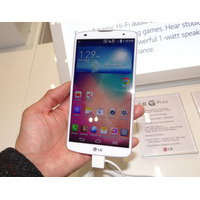 【MWC 2014 Vol.39】LGも年内にスマートウォッチの投入を計画……Gシリーズ新機種を展示 画像