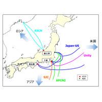 KDDI、津波の被害を受けない位置に「千倉第二海底線中継所」を新設 画像