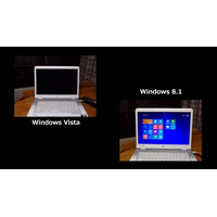 Windows VistaをWindows 8.1にアップグレード……ユーザーがレビューを寄稿 画像