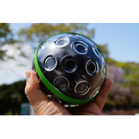 360度×360度、全天球ボール型カメラを日本公開　独パノノ 画像