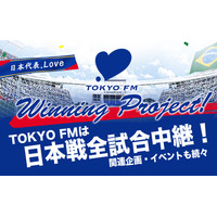 FIFAワールドカップ日本代表Cheer up SONGS……TOKYO FM 画像