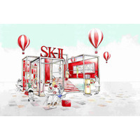 SK-IIがピテラのテーマパーク開催。美肌レッスン＆すっぴんギャラリー登場 画像