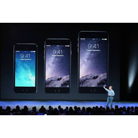 アップル iPhone 6／iPhone 6 Plusを発表……4.7インチ／5.5インチ 画像