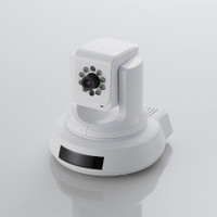 エレコム、暗視撮影対応ネットワークカメラ2製品を発表 画像