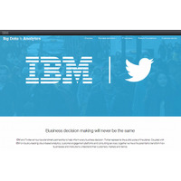 TwitterとIBMが協業……企業意思決定にTwitterデータを活用 画像