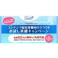 BizホスティングCloudn、コンテンツ配信事業者向けにキャンペーン 画像