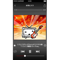 ニコニコ動画の音声再生アプリ「NicoBox」が公式アプリに 画像