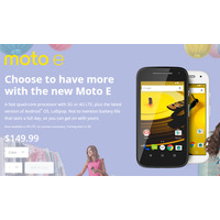 Motorola、エントリーモデルでAndroid 5.0を搭載した「Moto E」発売 画像
