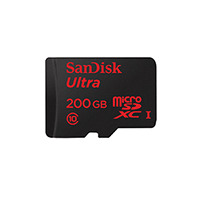 【MWC 2015 Vol.45】SanDisk、世界初となる容量200GBのmicroSDXCカード発表 画像