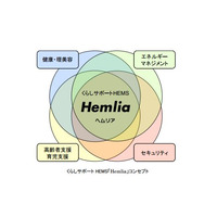 日立マクセルが家庭の電力などを管理するHEMSサービス「Hemlia」を本格展開 画像