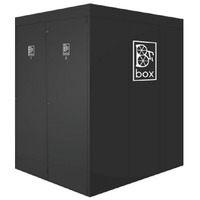 防犯カメラと4箇所の施錠で守る自転車用ロッカー「B-box」 画像