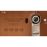 LG、フラッグシップモデル「LG G4」を28日に発表と予告 画像