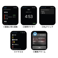 駅すぱあと、Apple Watchに対応……独自の新機能も搭載 画像