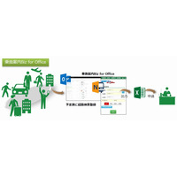 ジョルダン「乗換案内」、マイクロソフト「Office 365」と連携開始 画像