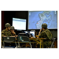 陸上自衛隊、富士通の災害救助活動支援サービスを導入……スマホで情報共有 画像