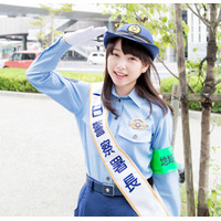 “岡山の奇跡”桜井日奈子、1日警察署長に 画像