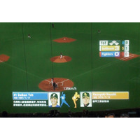 スマートグラスを着けながら野球観戦、日ハムとエプソンが共同実験 画像
