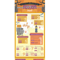 今年はどこ行く？都市近郊の「ハロウィンマップ」公開 画像