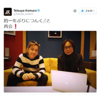 小室哲哉＆つんく♂、約1年ぶりに再会……コラボ楽曲制作が進行中？ 画像