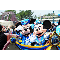 東京ディズニーシー15周年イベント！ミッキー＆ミニーも特別衣装であいさつ 画像