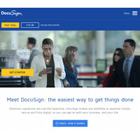 スマホからの署名も可能、DocuSign社の電子署名クラウドが国内初提供 画像