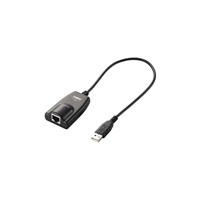 USB接続タイプのコンパクトなギガビット対応有線LANアダプタ 画像