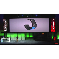 Lenovo、グニャリと折り曲げ可能なスマホやタブレットを披露 画像
