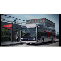 メルセデス・ベンツの半自動運転バス、オランダで約20キロの自動運転に成功！ 画像