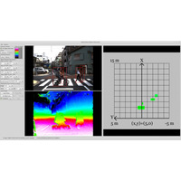 自動運転技術を支援！物体検出機能搭載ステレオビジョン 画像