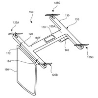 テレビ会議の幅が広がる？Googleがディスプレイを吊り下げたクアッドコプターの特許を申請 画像