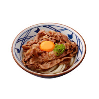 丸亀製麺が「牛すき釜玉うどん」！甘辛い割り下で焼いた牛肉に玉子をのせて 画像