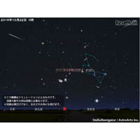 オリオン座流星群、21日未明にピーク 画像