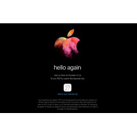 Apple、スペシャルイベント「hello again」を27日に開催すると正式発表 画像