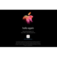 Apple、スペシャルイベント「hello again」を27日に開催すると正式発表 画像