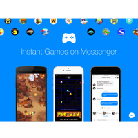 Facebook、メッセンジャー上でゲームできる新機能「Instant Games」発表 画像