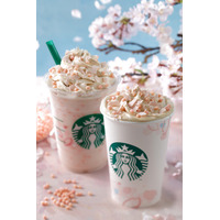 スタバでさくら商品が本日発売！ラテやフラペチーノ、特別アイテムがラインナップ 画像