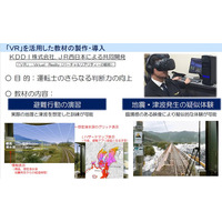 VRで津波対策！JR西が運転士の判断力向上を目的にVR教材導入 画像