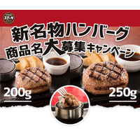 名付けたハンバーグが発売されるかも？ガストが新ハンバーグの名前募集！ 画像