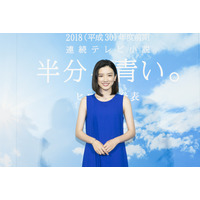 NHK連続テレビ小説『半分、青い。』のヒロインが永野芽郁に決定！前期ヒロインの葵わかなも祝福 画像