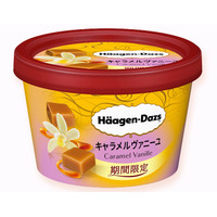 2種類のバニラが香る華やかなキャラメルの味わい！ハーゲンダッツの新商品「キャラメルヴァニーユ」登場 画像