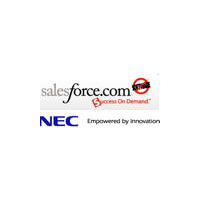 NECとSalesforce、VARパートナー契約を締結し、CRMなどの独自SaaS型アプリケーションを提供 画像