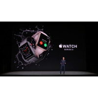 Apple、LTE通信も可能な「Apple Watch Series 3」を発表！ 画像