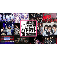 「第3回AKB48グループドラフト会議」SHOWROOMでの生配信決定！ユーザー投票も実施 画像