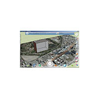マイクロソフト、「Live Search 地図検索」に3Dモデル作成機能を追加〜立体的なオリジナル地図が作成可能に 画像