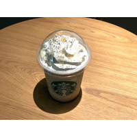 スタバの新商品「アール グレイ ティー クリーム フラペチーノ」を飲んできた！ 画像