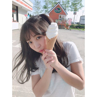 大原優乃、ソフトクリームからかわいすぎるひょっこりはん！ 画像